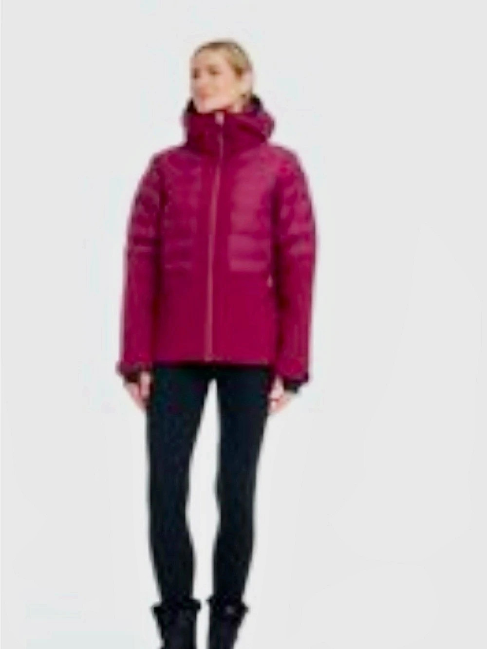 Reebok Women's Ski Jacket Burgundy Large NWT